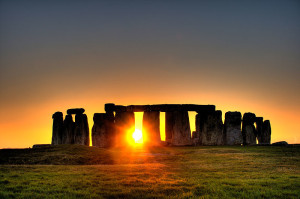 Solstizio d'inverno a Stnehenge