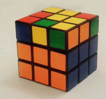 Il secondo strato del cubo di Rubik